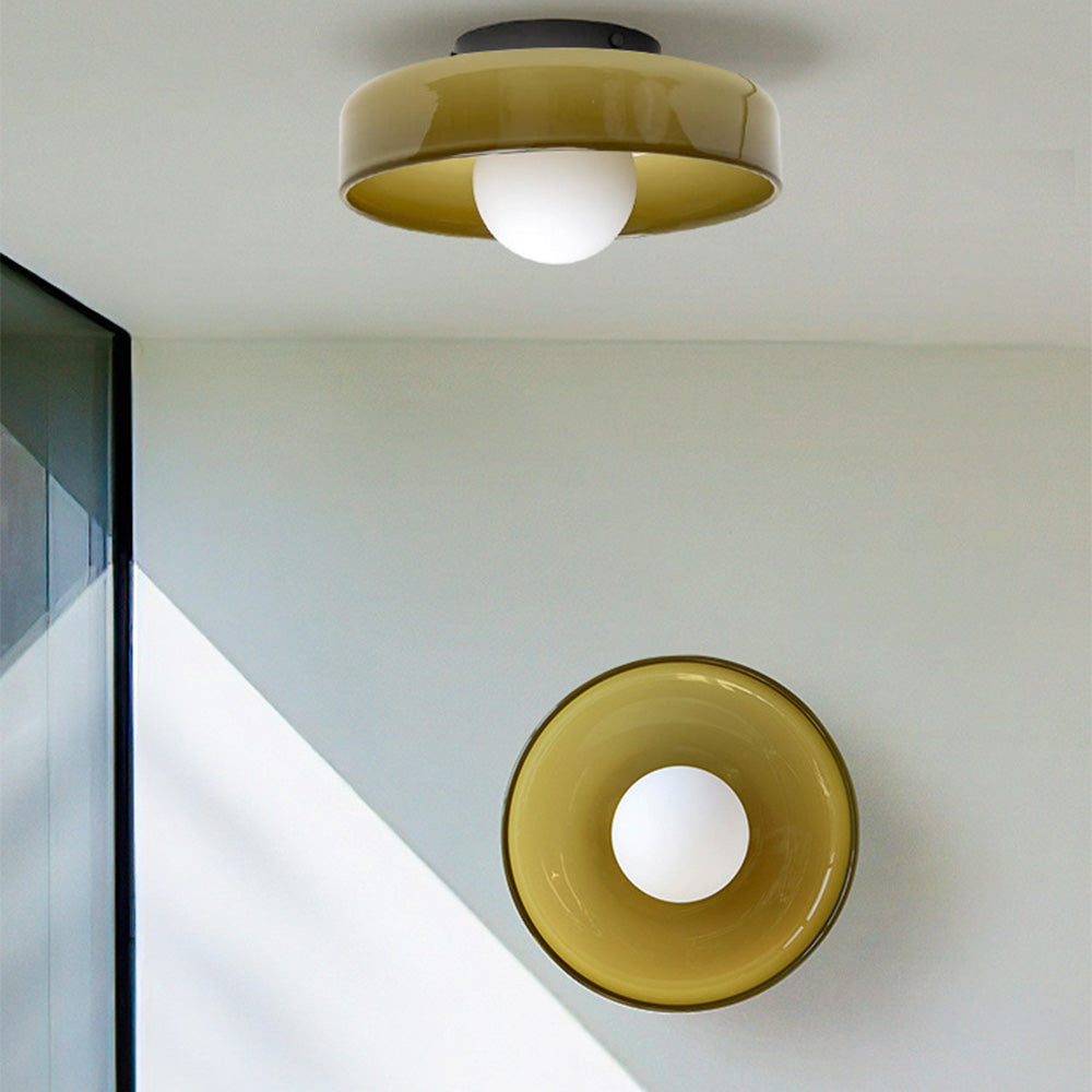 Modern round LED ceiling lamp for living room and bedroom