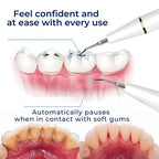 PlaqueFree Plaque Remover for teeth | Ultrasonic Teeth Cleaner - Tartar Remover from Home - Deep Teeth Cleaning and Polish