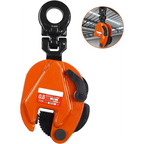 Vertical Plate Clamp 1760 Lbs, 1 Ton Plate Lifting Clamp Jaw Opening Up To 0.8 Inch Heavy Duty Lifting Clamp For Lifting And Transporting (1760 Lbs 0.8 Tons)