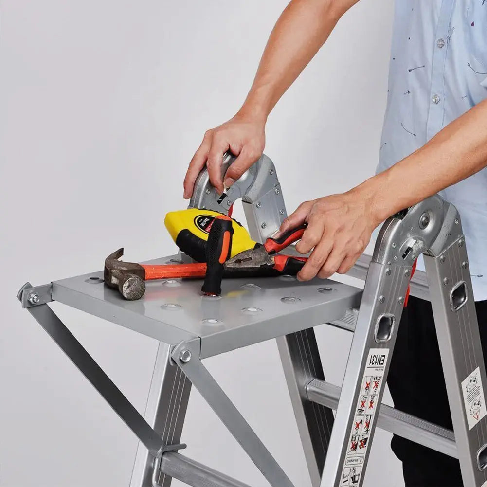 Platform attachment for ladders – Safe standing for any work