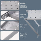 Platform attachment for ladders – Safe standing for any work