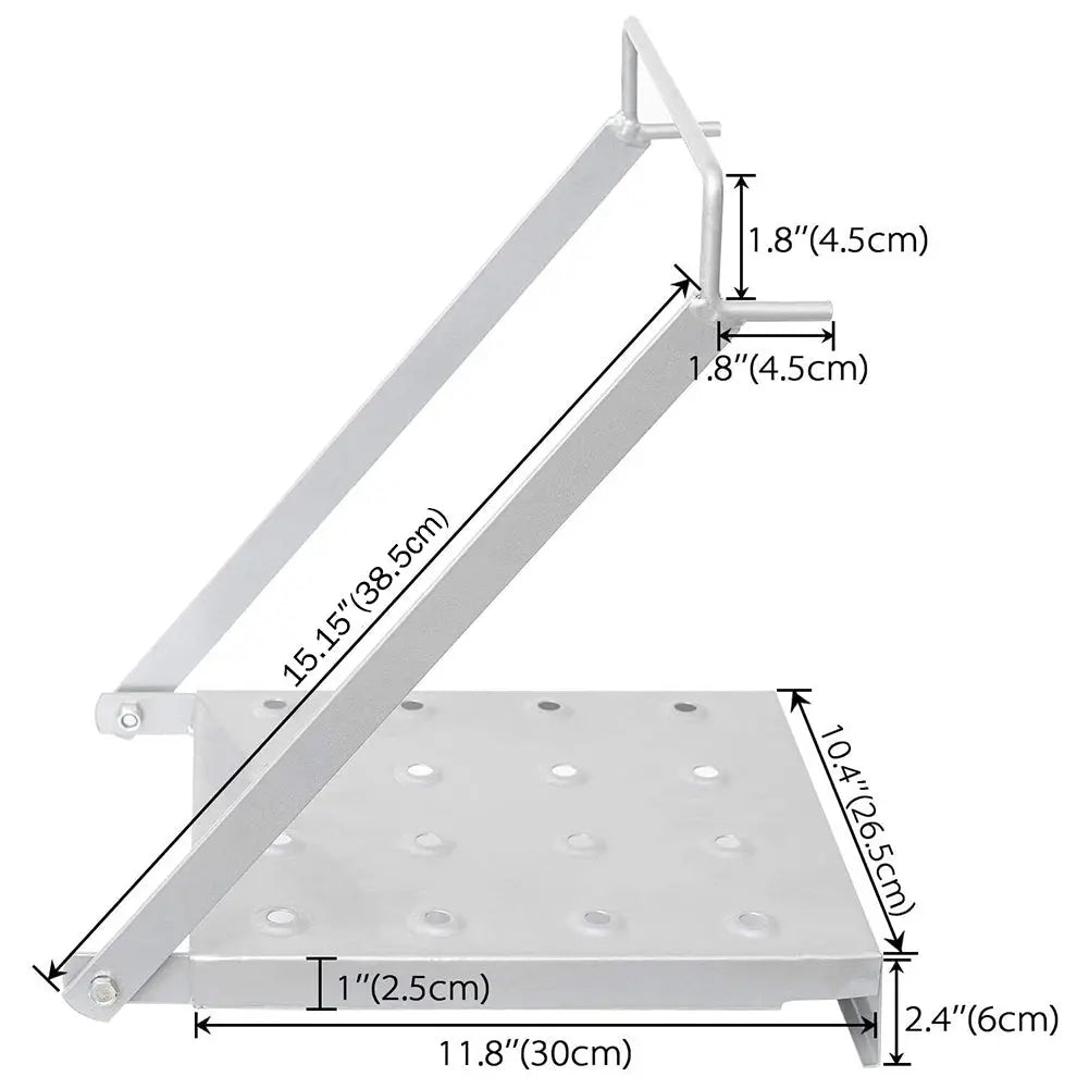 Platform attachment for ladders – Safe standing for any work