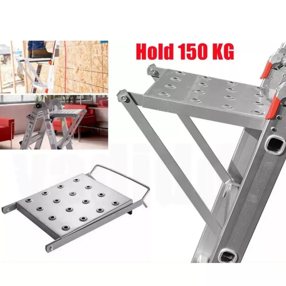 Platform attachment for ladders – Safe standing for any work