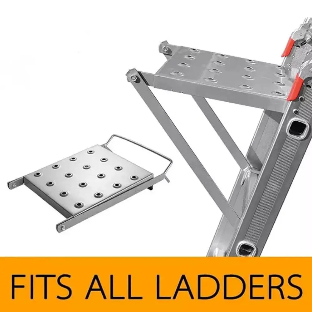 Platform attachment for ladders – Safe standing for any work