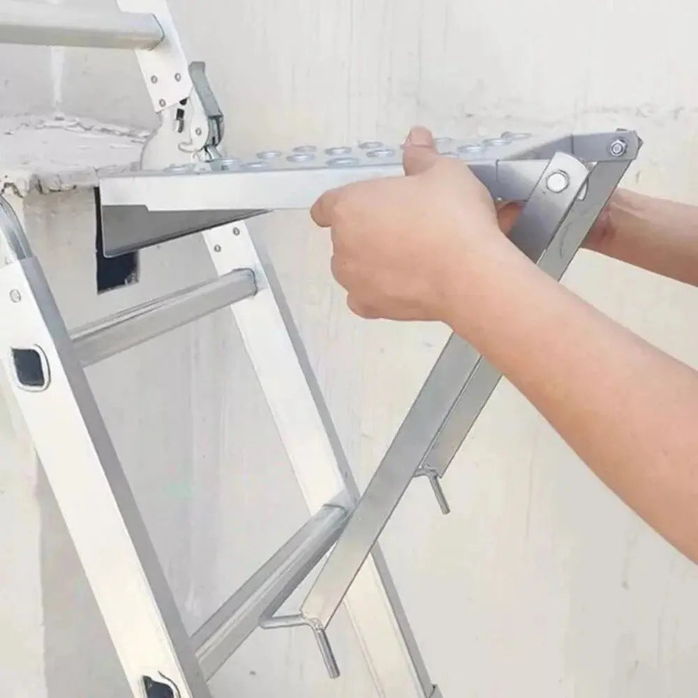 Platform attachment for ladders – Safe standing for any work