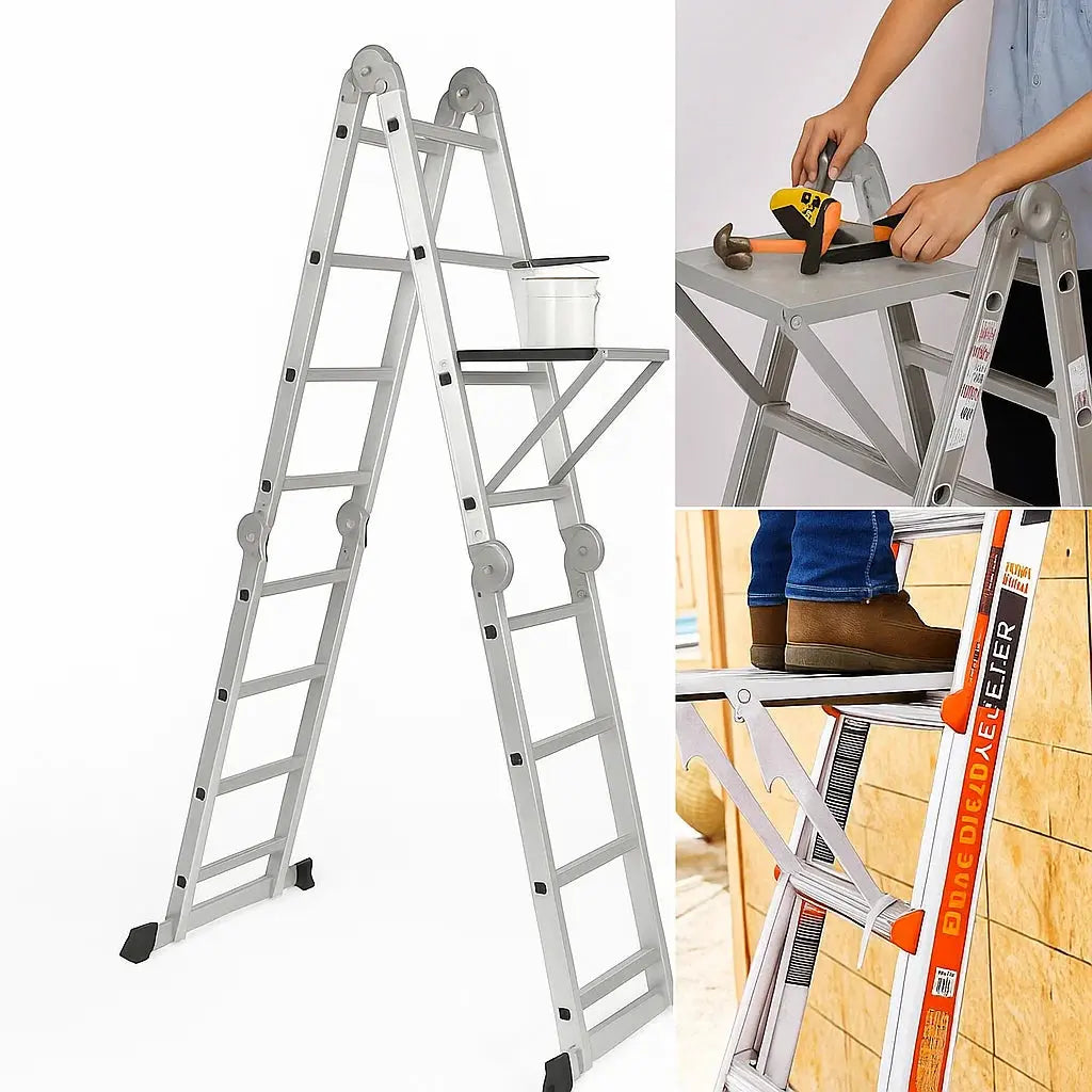 Platform attachment for ladders – Safe standing for any work