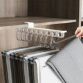 Space-saving wardrobe organizer