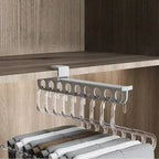 Space-saving wardrobe organizer