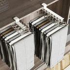 Space-saving wardrobe organizer