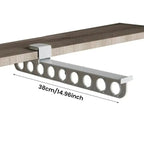 Space-saving wardrobe organizer