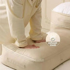 Space-saving compression organizer