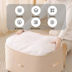 Space-saving compression organizer