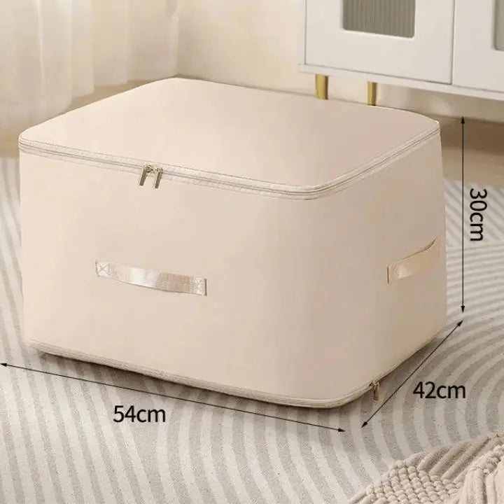 Space-saving compression organizer
