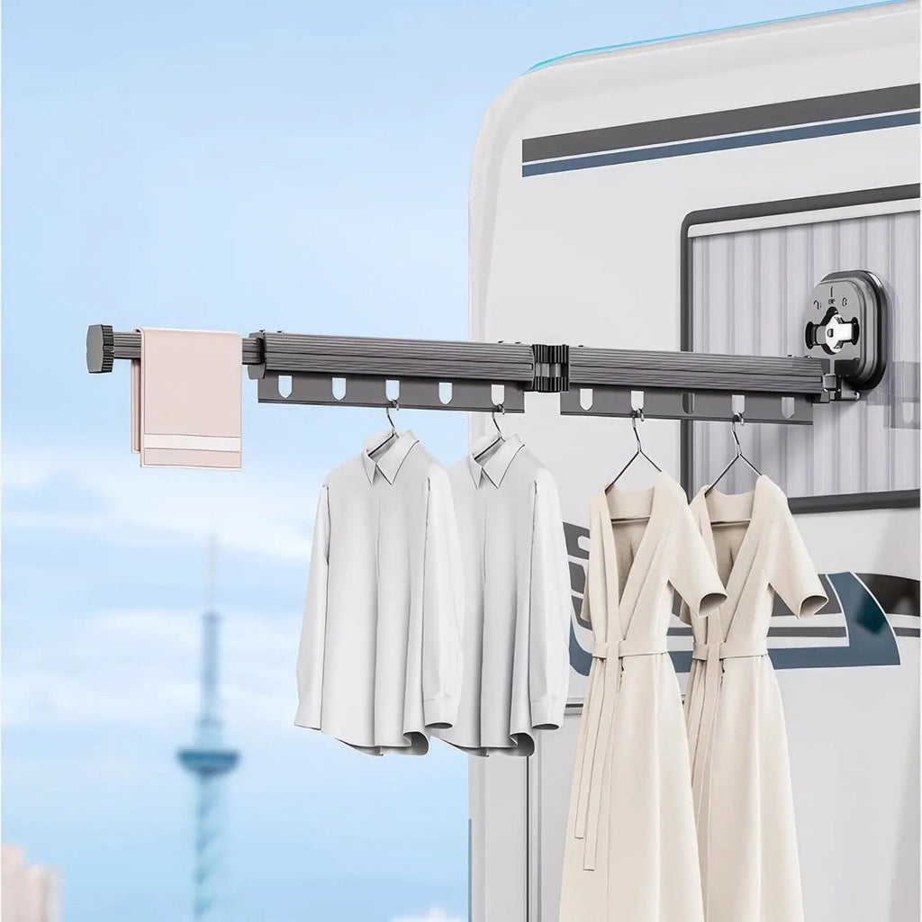 Space-saving laundry dryer