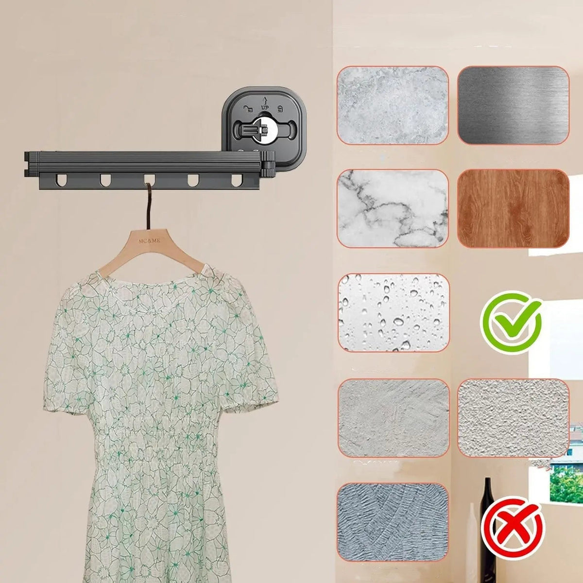 Space-saving laundry dryer