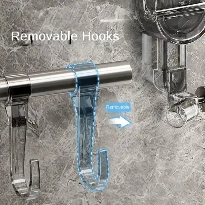 Towel holder with suction cup – No drilling, ready to use immediately