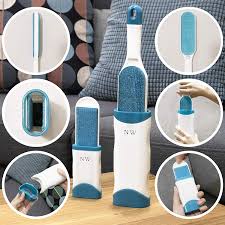FurAway Pro | Double-sided pet hair remover with self-cleaning base for effortless cleaning