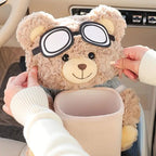 Plush Handkerchief Dispenser for Car – Soft Car Organizer