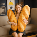 Plush Cushion in Baguette Design for Comfort & Style