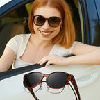 Polarized sunglasses for glasses wearers – Safe driving & stylish sun pRedection