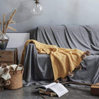 Pom Pom Chenille Blankets