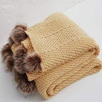 Pom Pom Chenille Blankets
