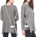 Portable Fashion Leather Shoulder Bag RFID-blocking Wallet Case