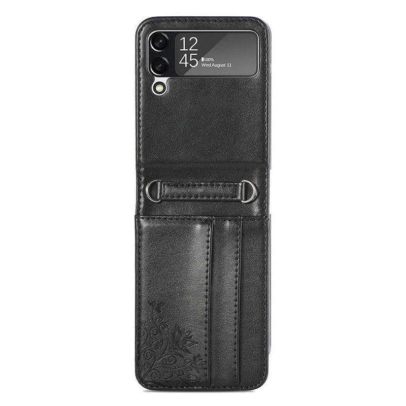Portable Fashion Leather Shoulder Bag RFID-blocking Wallet Case