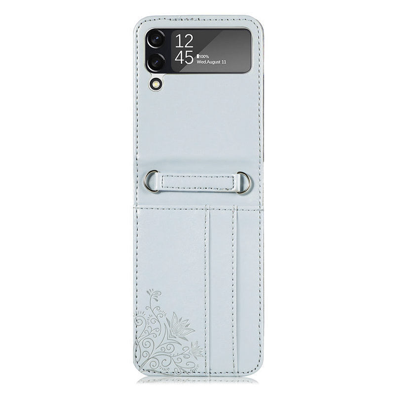 Portable Fashion Leather Shoulder Bag RFID-blocking Wallet Case