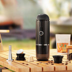 Self-Heating Portable Electric Espresso Machine with USB-C Charger For Ground Coffee & NS Capsules