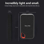 Portable External SSD with USB 3.2 and Type-C, Up to 256TB