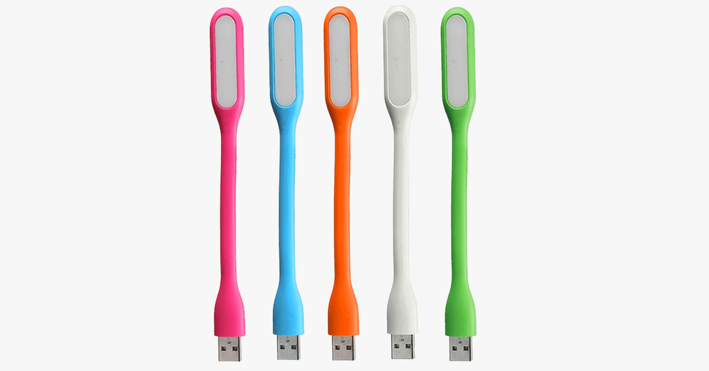 LED USB Portable Flashlight – Lightning Colors around you!