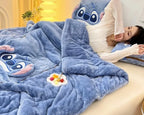 Luxury blanket and cushion set for ultimate comfort