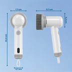 Electric Scrub Brush Professional Kitchen and Stove Cleaner