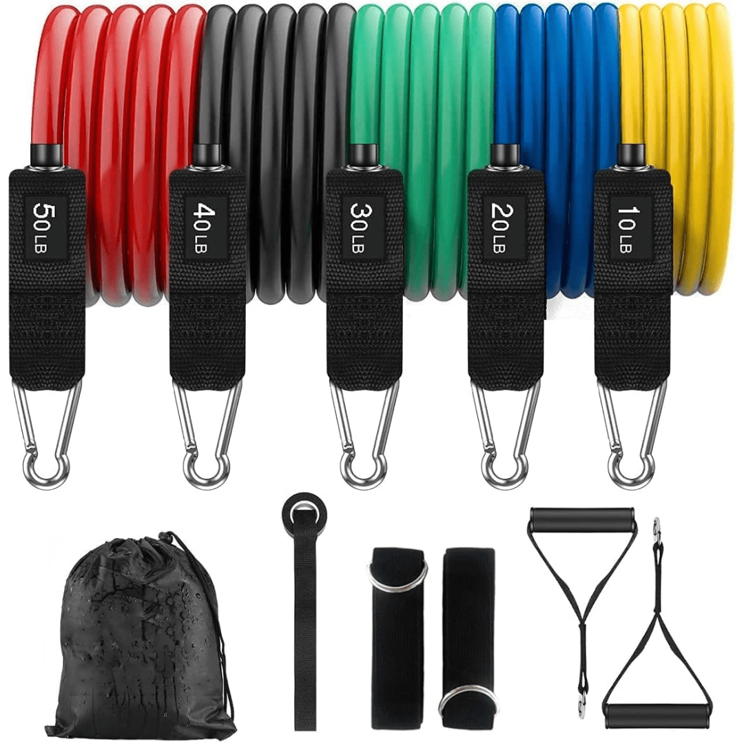 Resistance bands for strength, flexibility & mobility