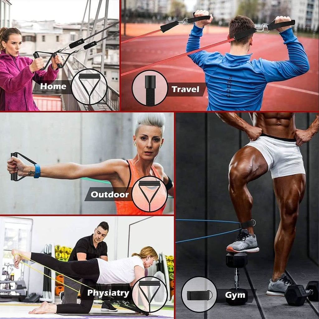 Resistance bands for strength, flexibility & mobility