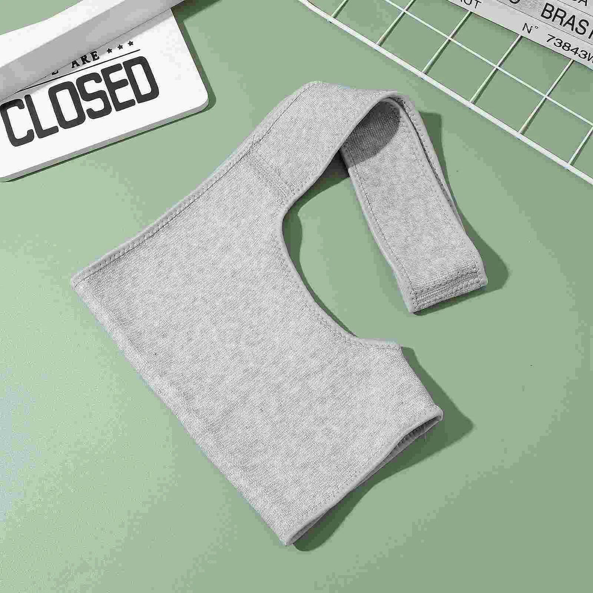 Adjustable shoulder support with ergonomic fitness pads