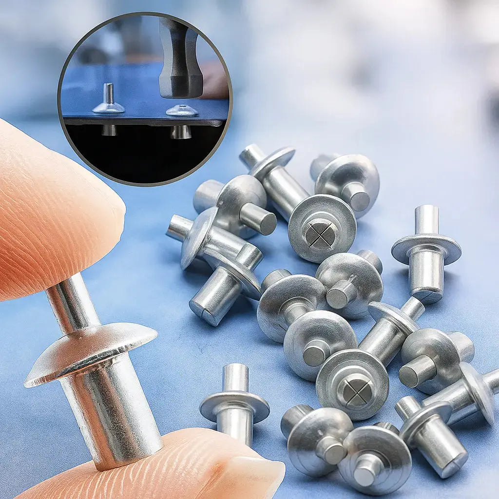 Practical Aluminum Blind Rivets – Firm Hold with Just One Hammer Strike