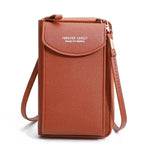 Practical Clutch Wallet with Shoulder Strap – Removable & Versatile to Wear