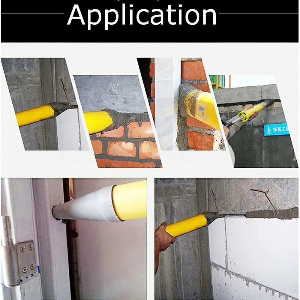 Practical cement cartridge press for precise wall and wall repairs