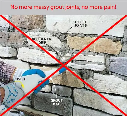 Practical cement cartridge press for precise wall and wall repairs