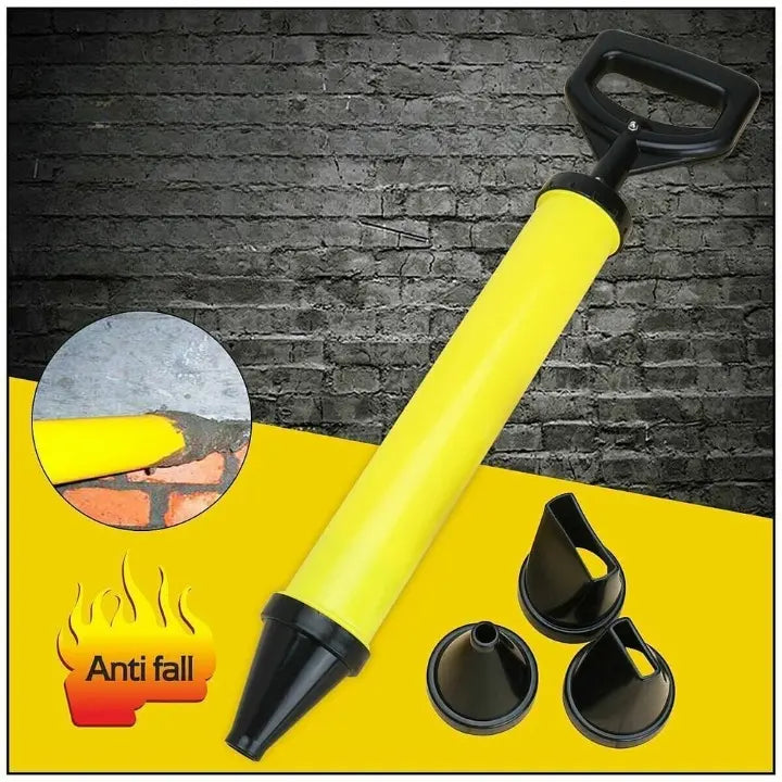 Practical cement cartridge press for precise wall and wall repairs