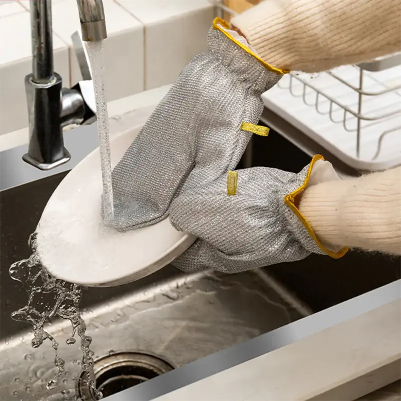 Practical Dishwashing Glove (1 Pair)