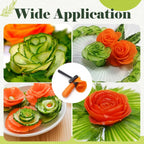 Practical vegetable cutter for decorative and healthy meals