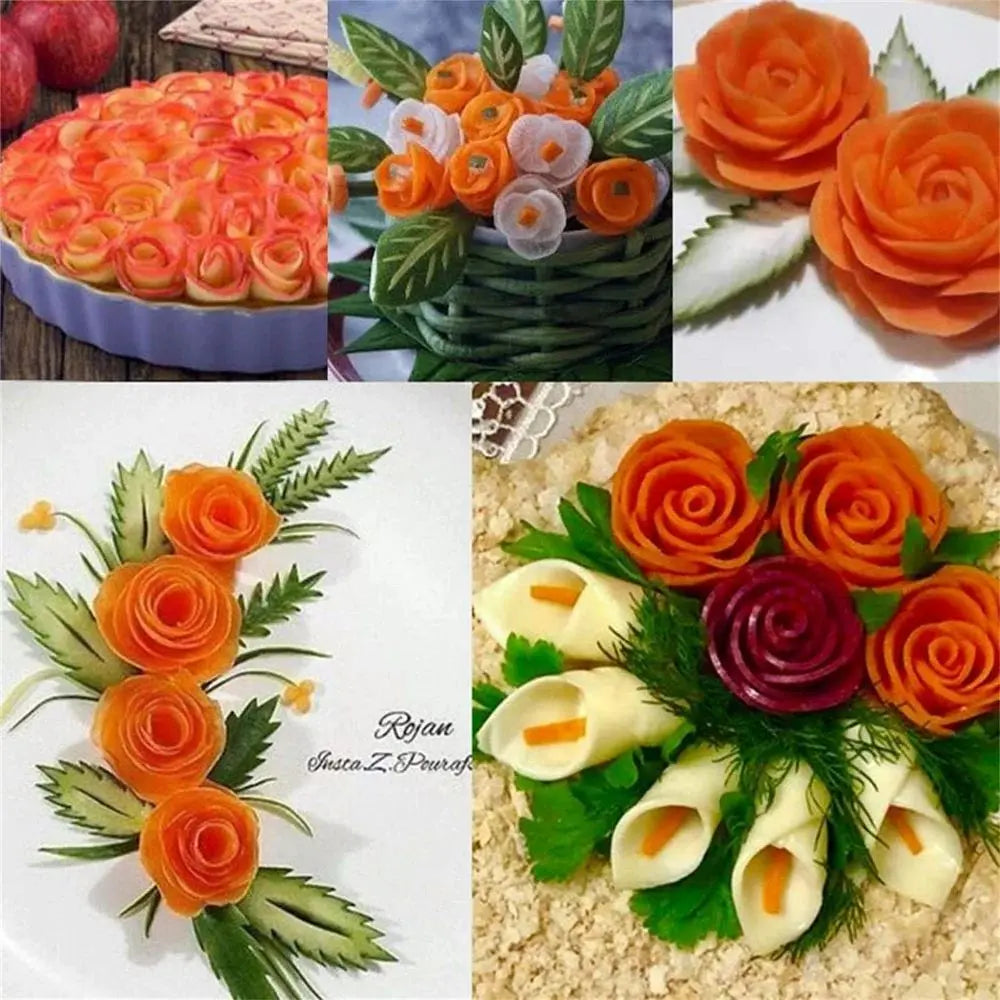 Practical vegetable cutter for decorative and healthy meals