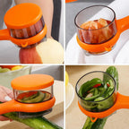 Practical Peeler with Collection Container – clean peeling without waste