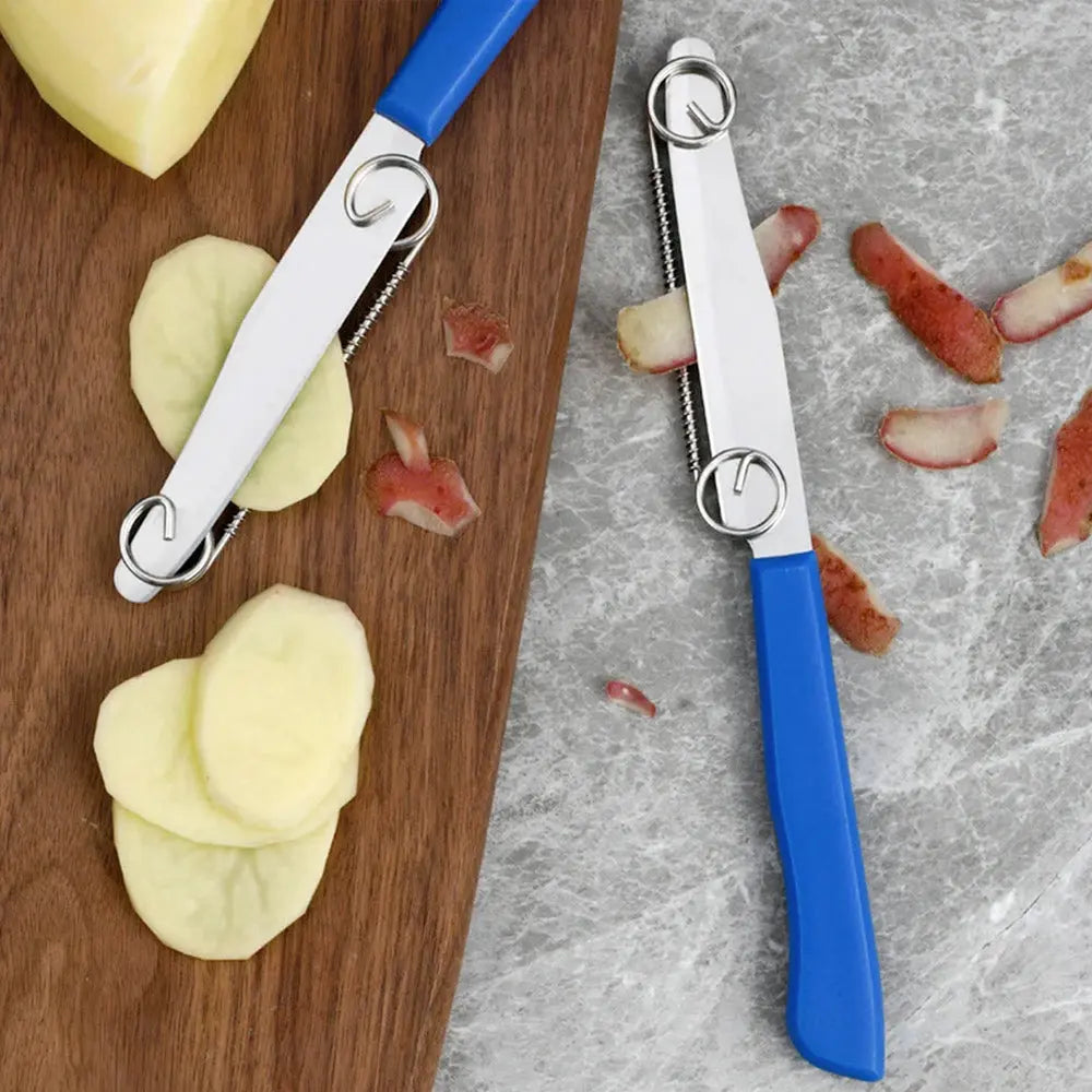 Practical Kitchen Set 3-in-1 – Peeler, Spiral Cutter & Citrus Juicer in one