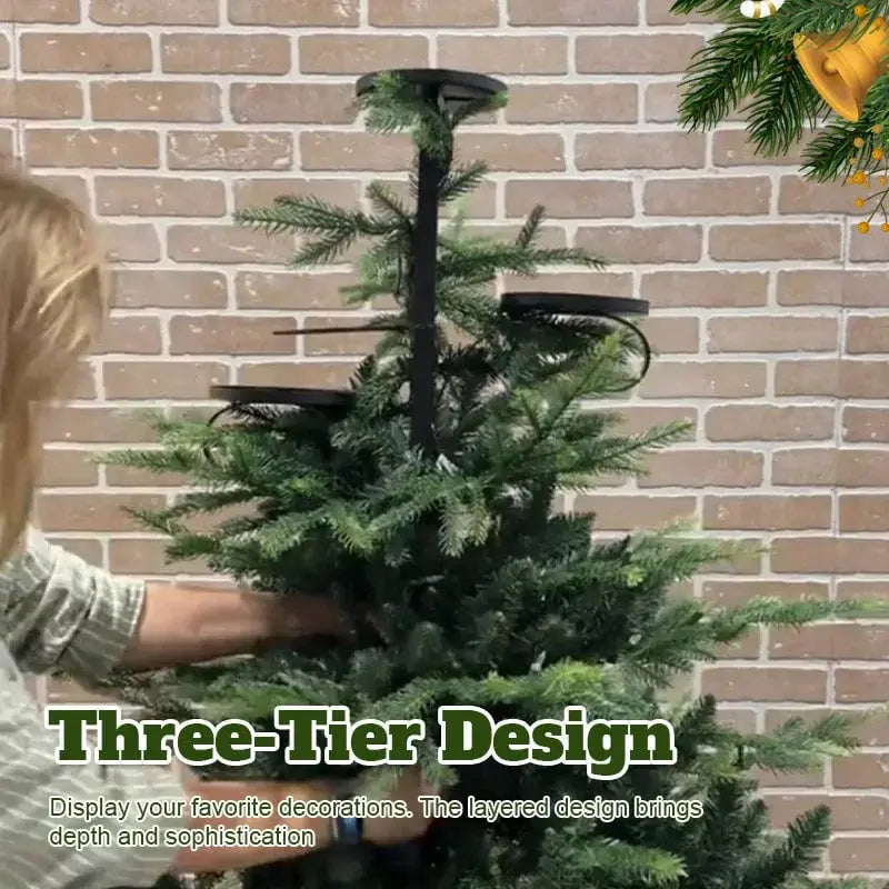 Practical shelf for Christmas tree