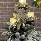 Practical shelf for Christmas tree