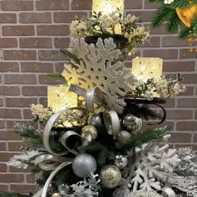 Practical shelf for Christmas tree